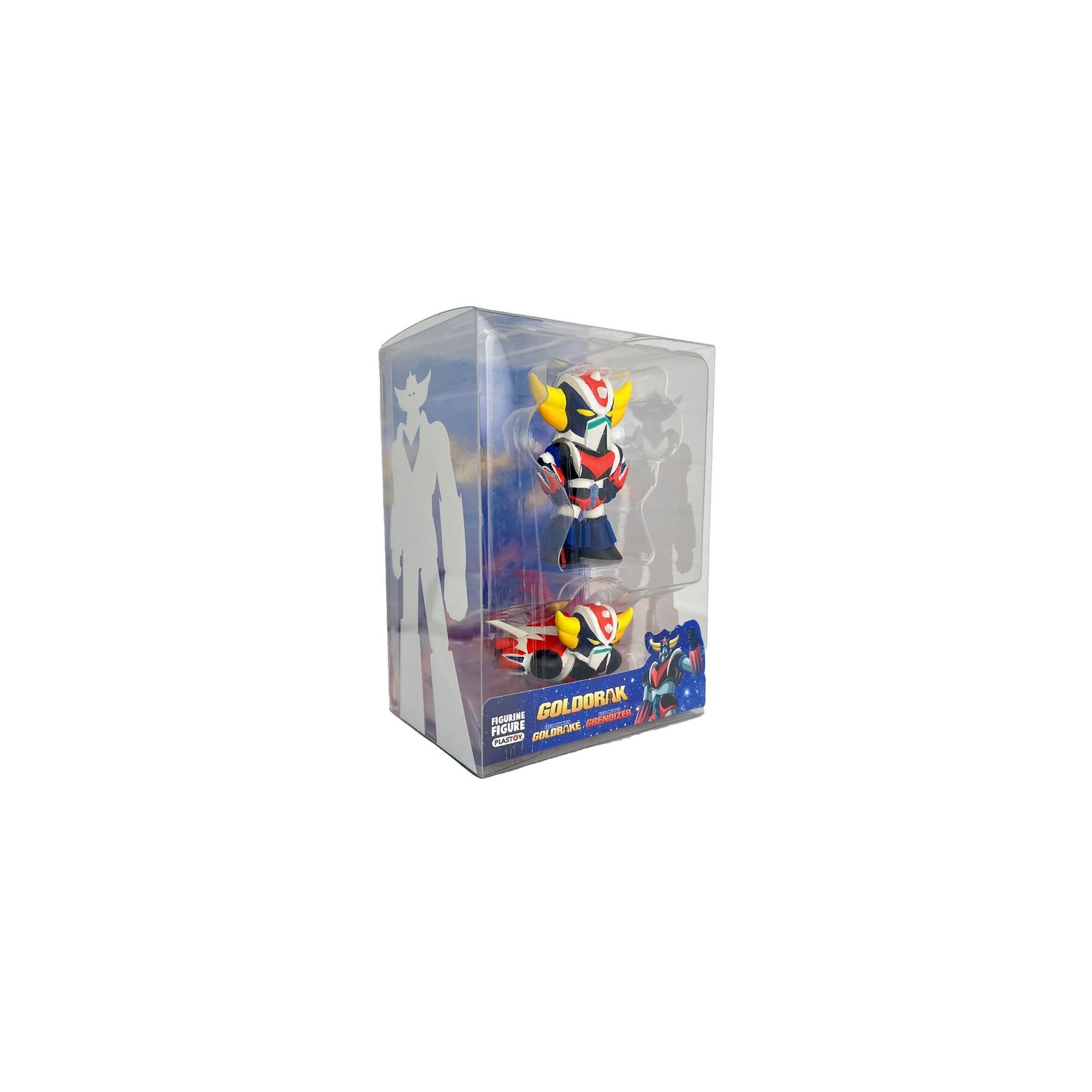 Set 2 figuras Goldorak Spazer & Goldorak Grendizer Standing Goldorak 6cm