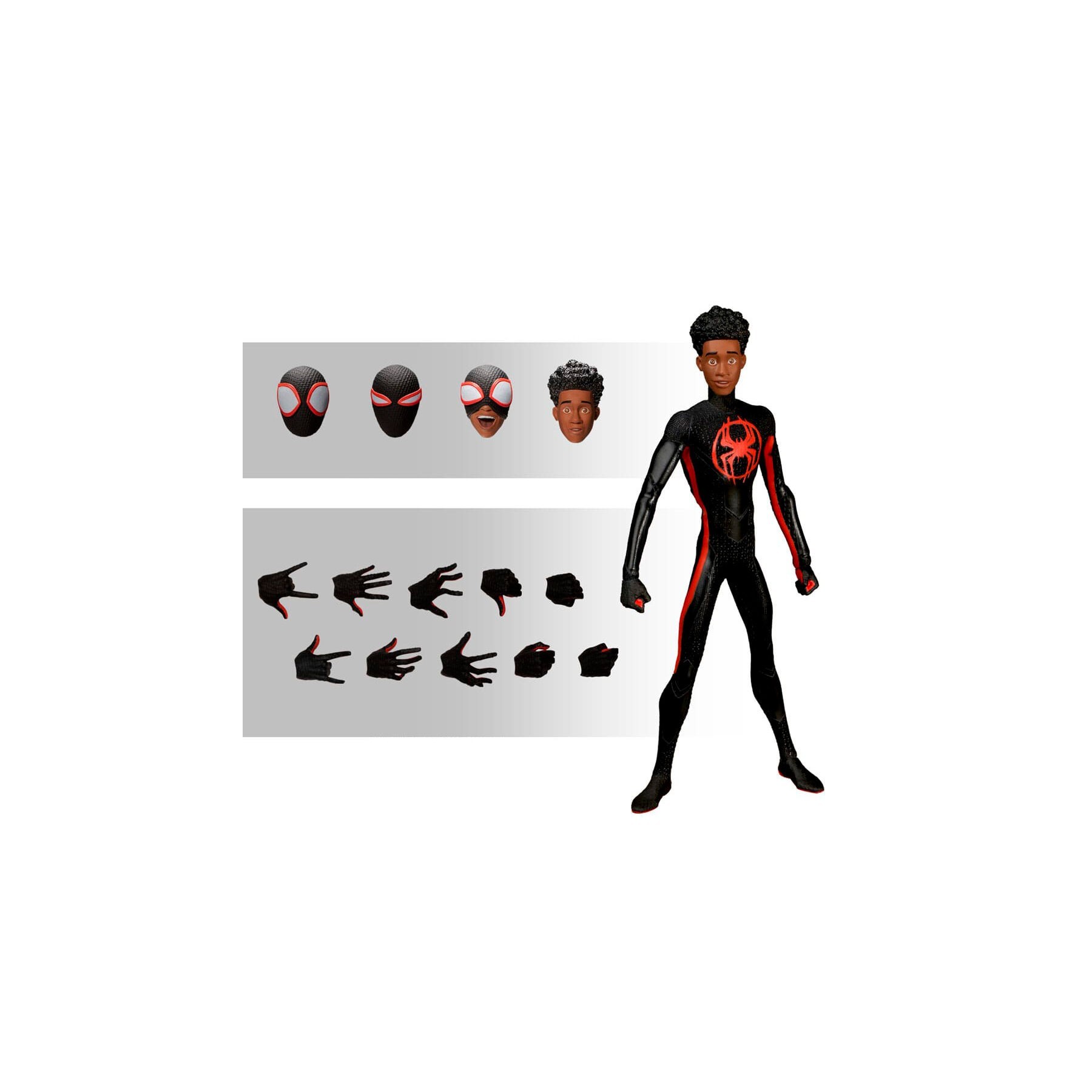 Figura Spiderman Miles Morales Spiderman 17cm