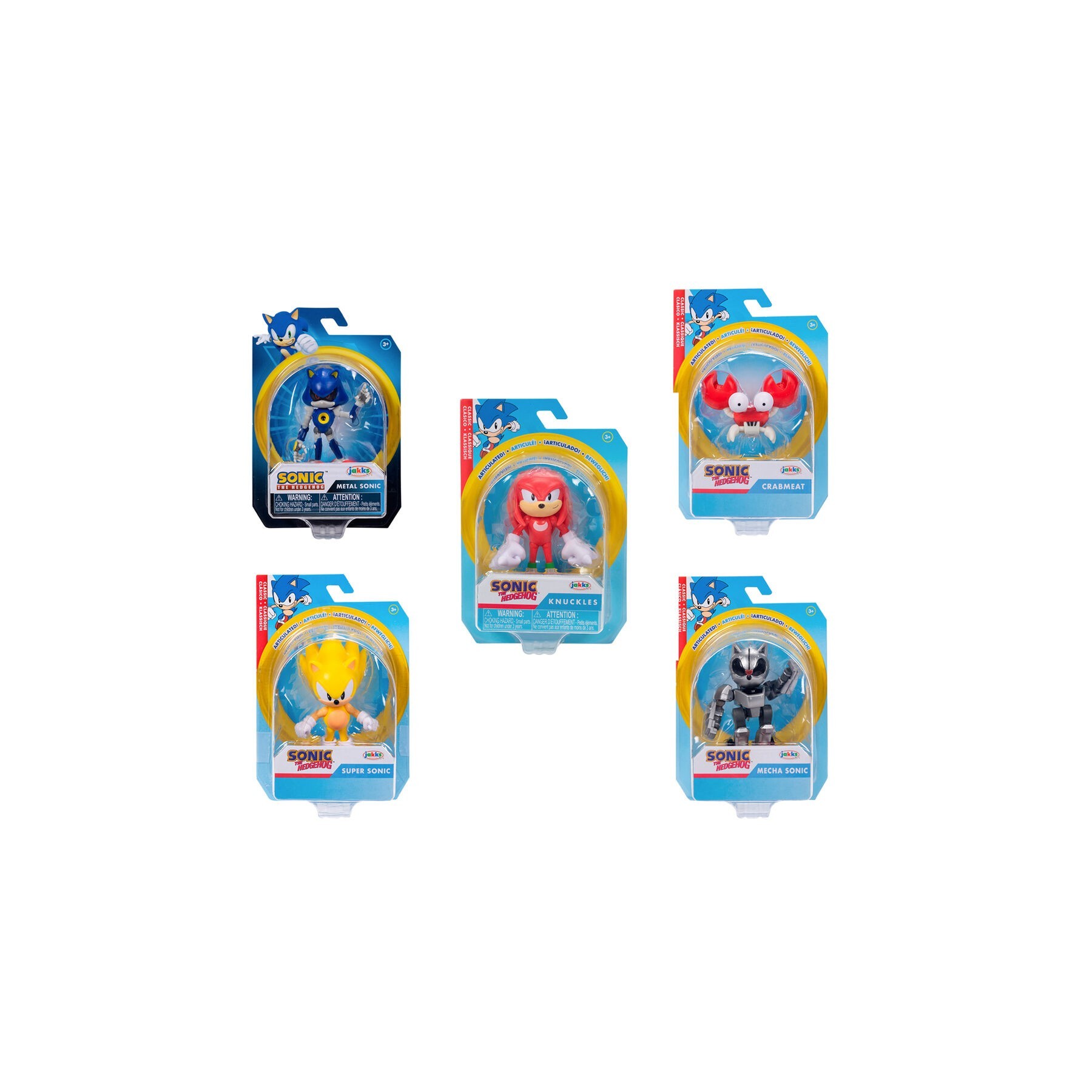 Figura Sonic The Hedgehog wave 15 6cm surtido