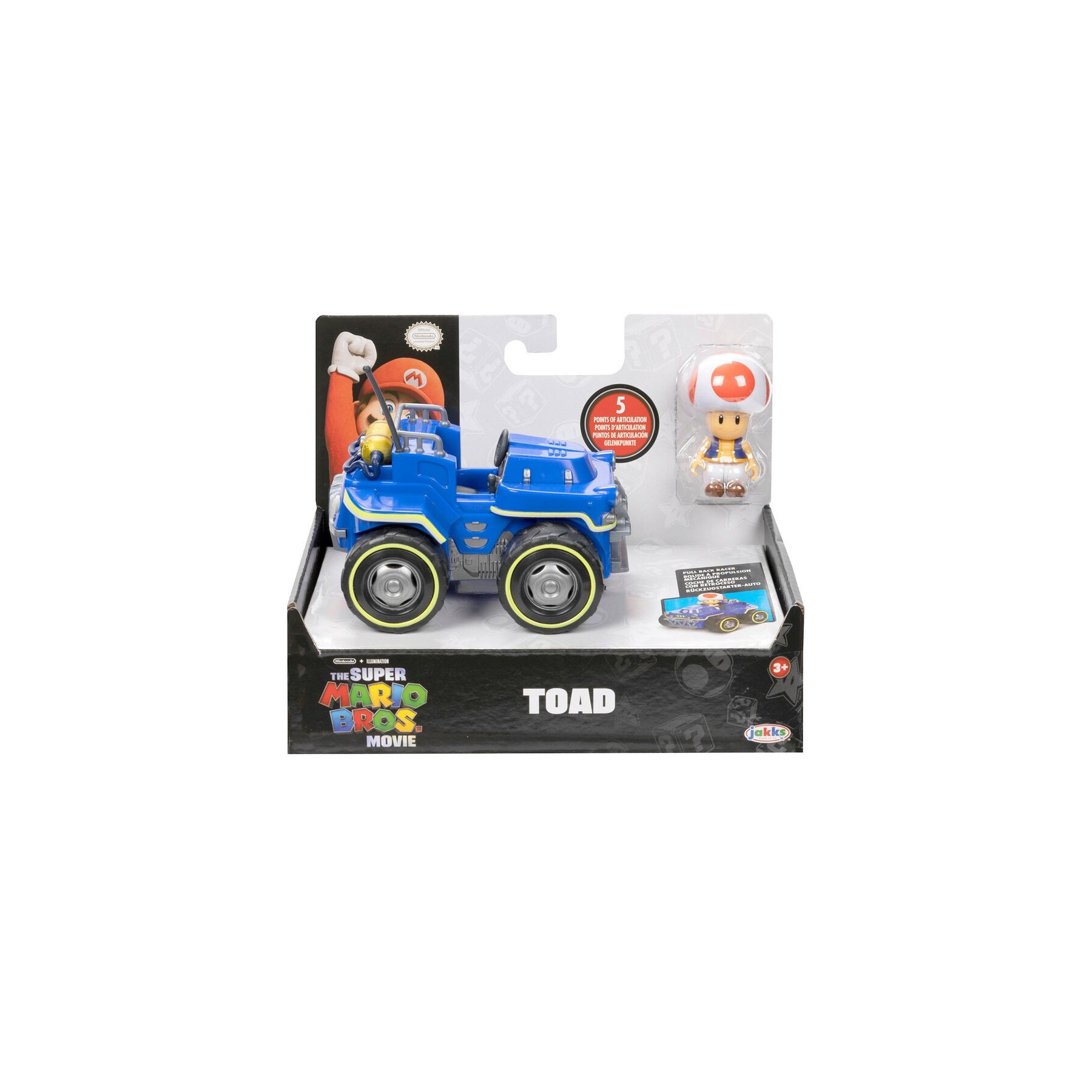 Figura Toad Kart La Pelicula Mario Kart 7cm