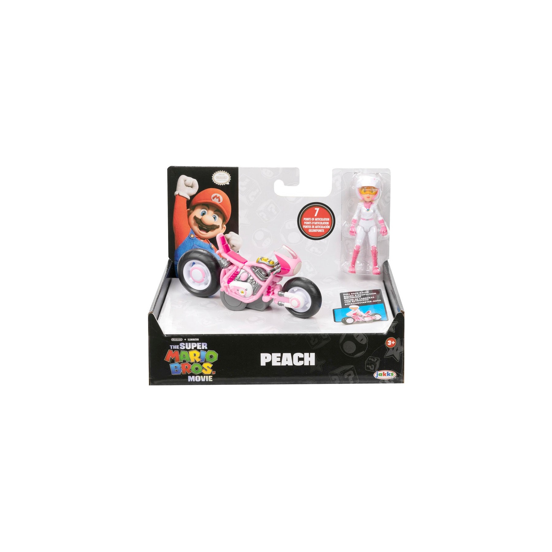 Figura Peach Kart La Pelicula Mario Kart 7cm
