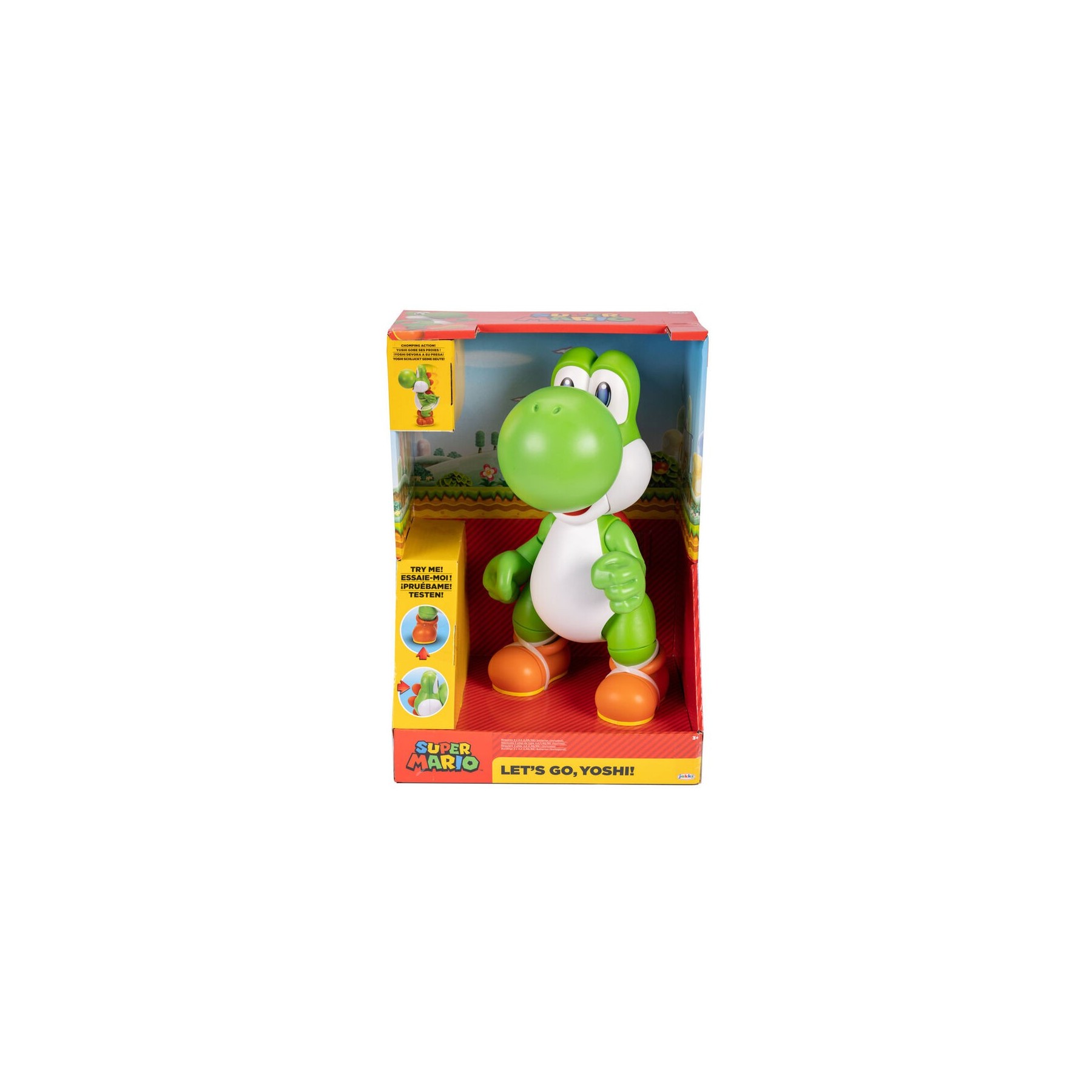 Figura interactiva Yoshi Lets Go Super Mario Bros 36cm