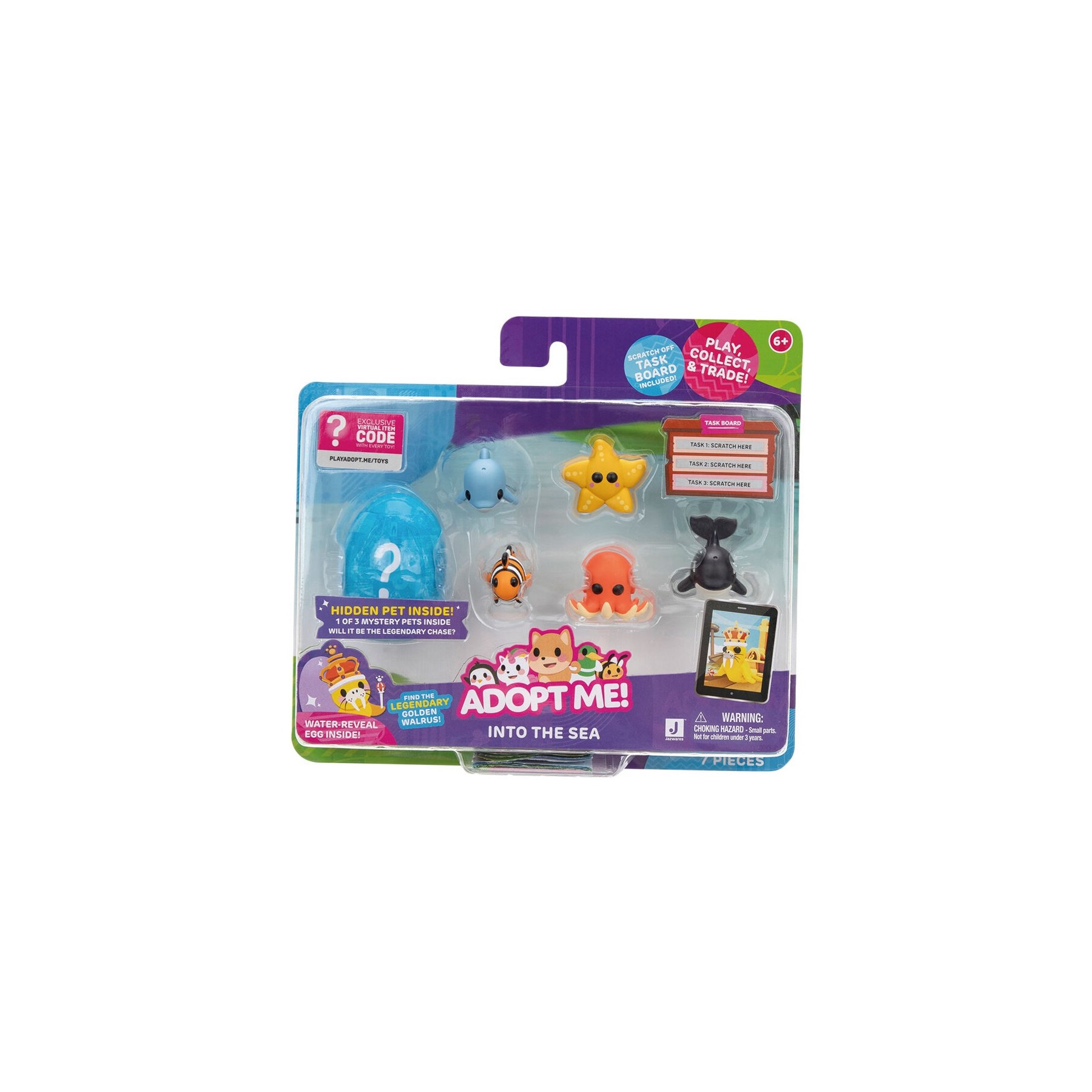 Blister 6 figuras Hacia el Mar Adopt Me!