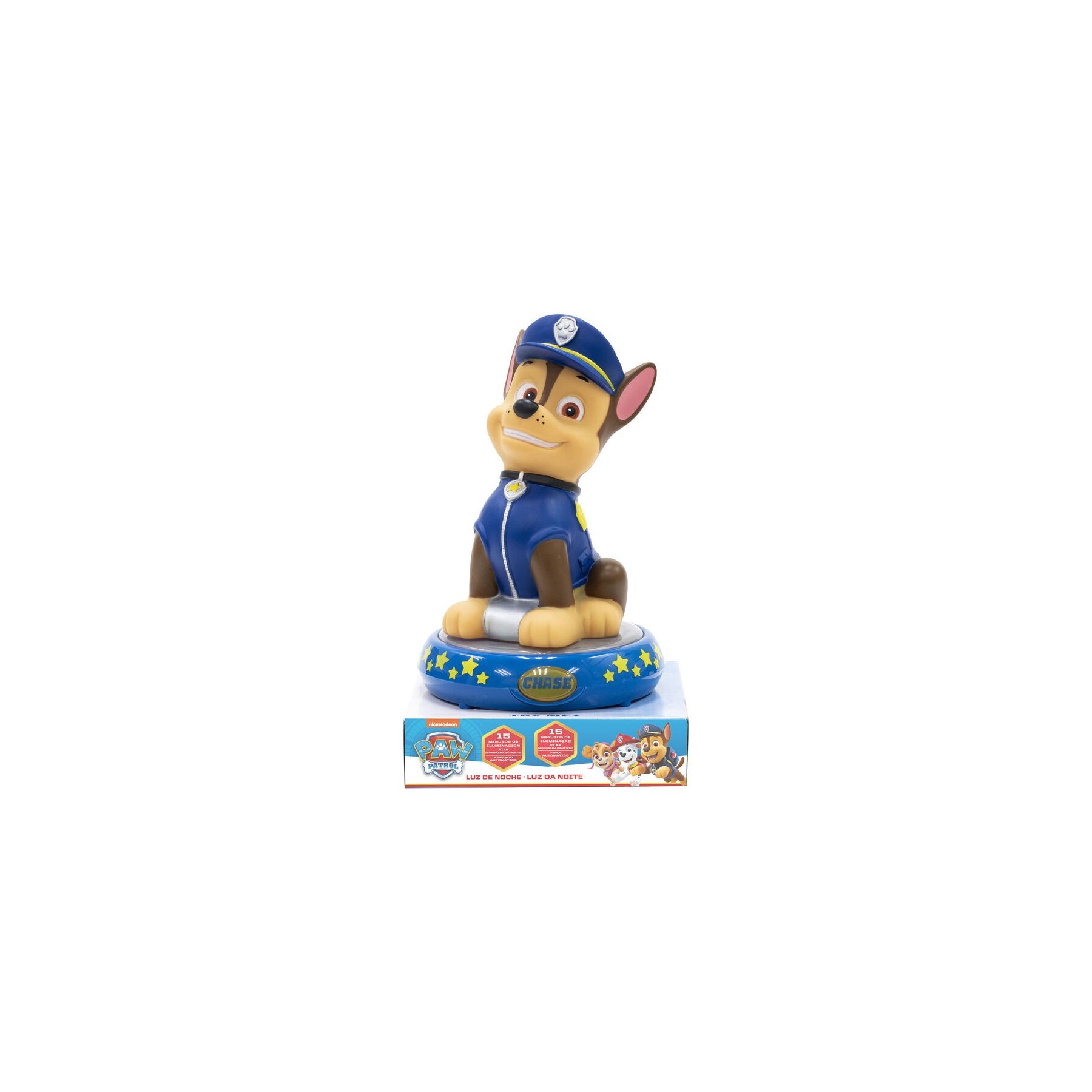 Figura Lampara Led Chase Patrulla Canina Paw Patrol