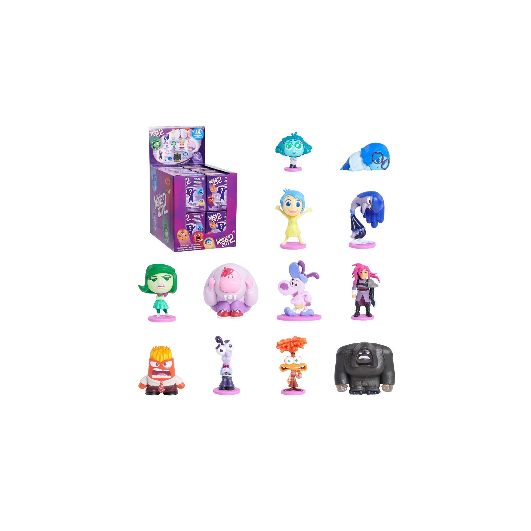 Figura sorpresa coleccionable Del Reves 2 Disney Pixar surtido