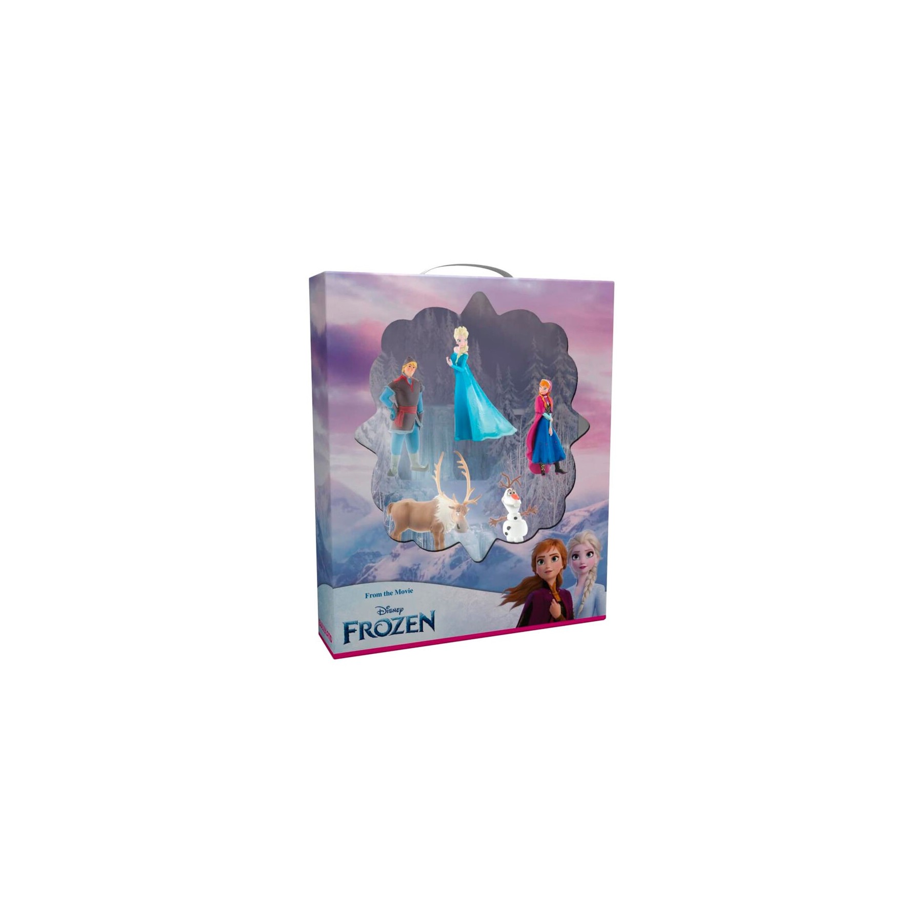 Blister 5 figuras Frozen Disney