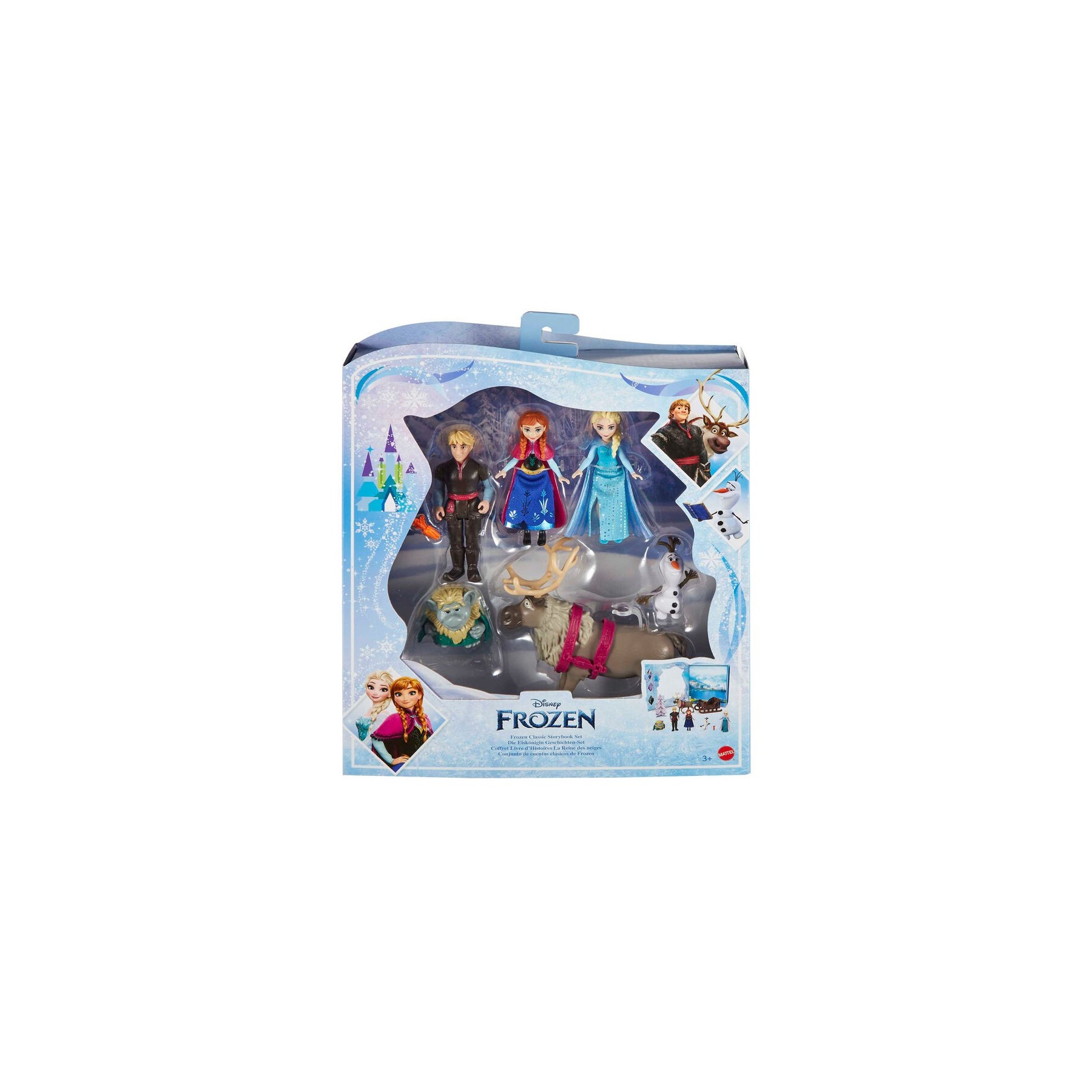 Blister 6 figuras Frozen Disney