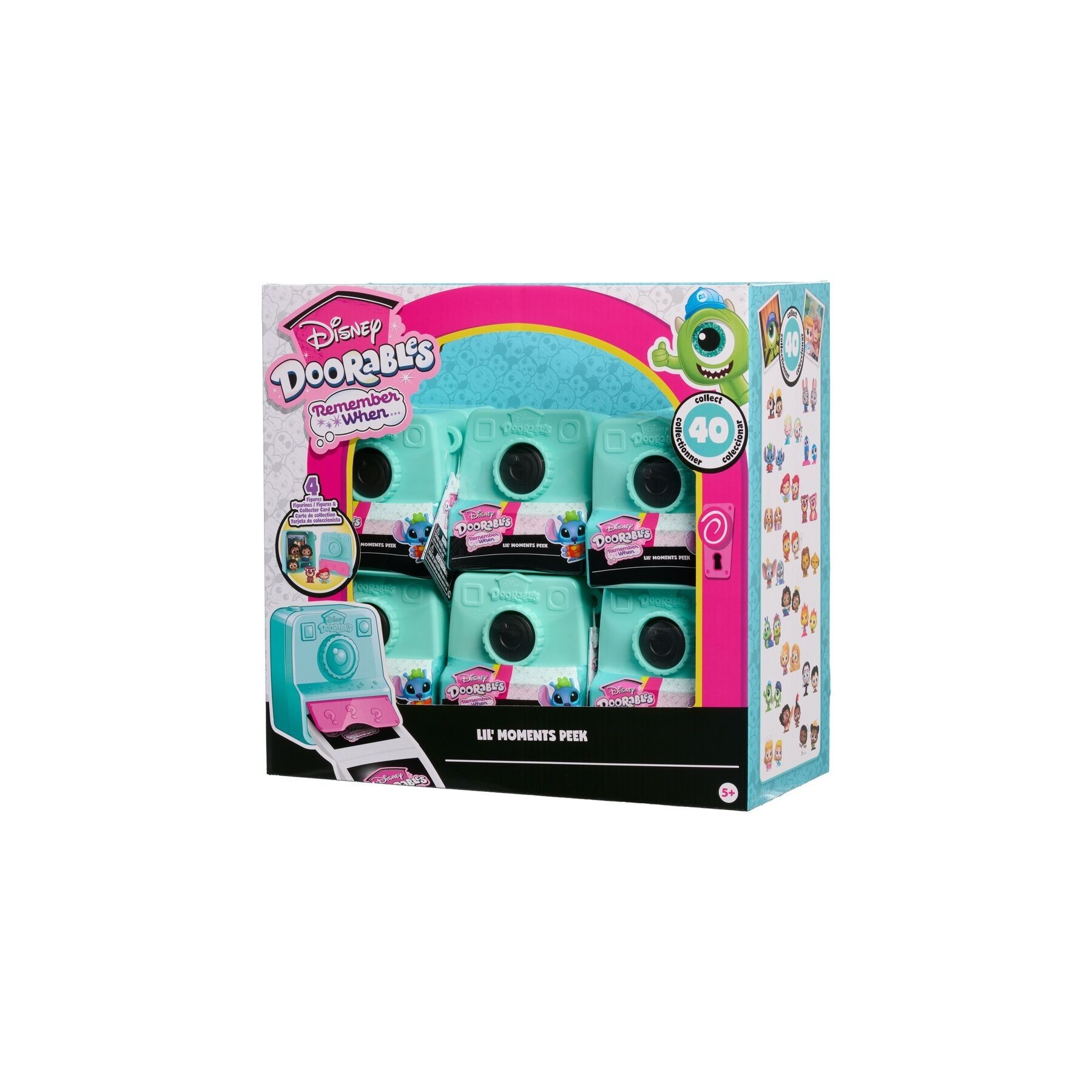 Capsula Camara sorpresa figura Peek Serie 13 Disney Doorables