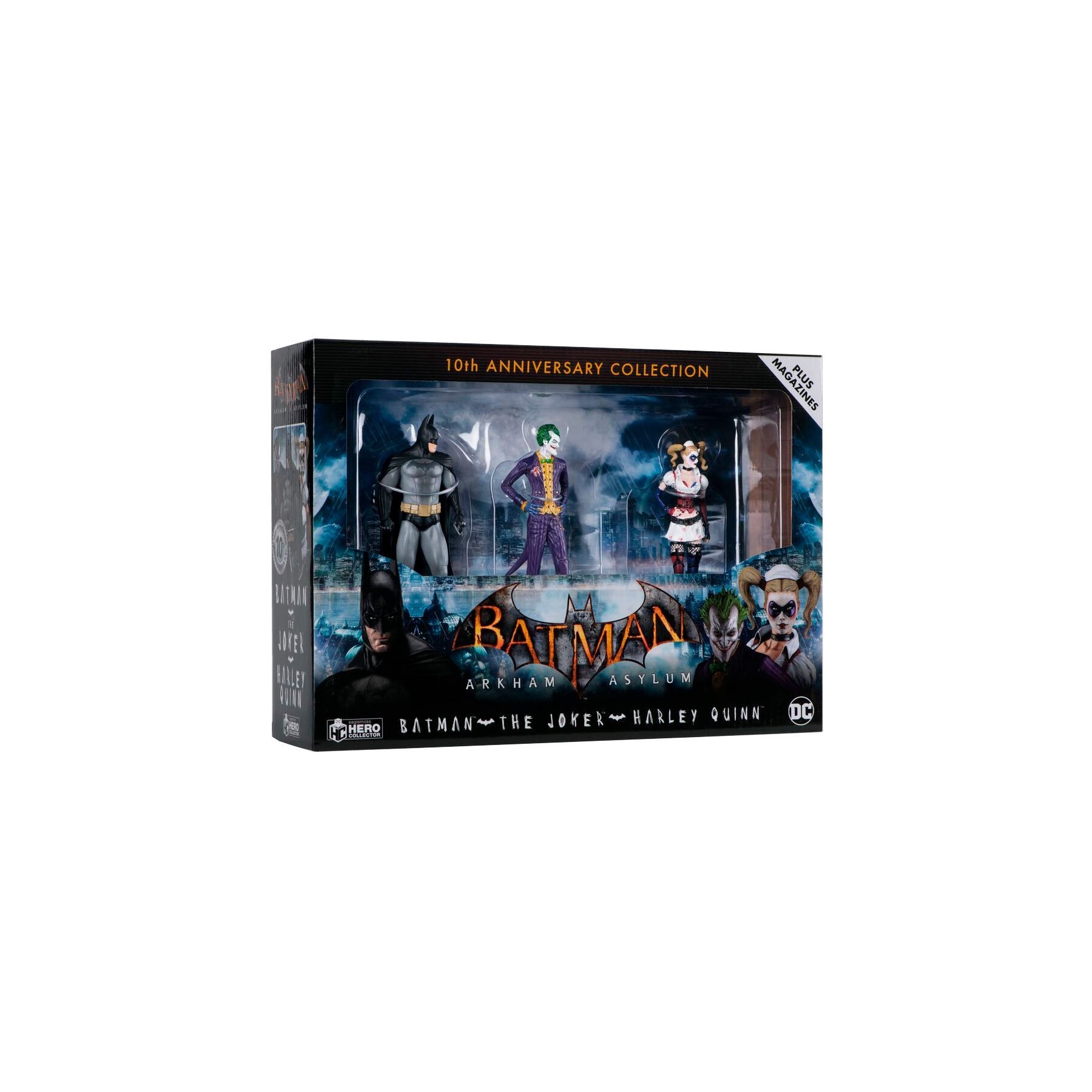 Blister figuras 10th Anniversary Arkham Asylum Batman DC Comics