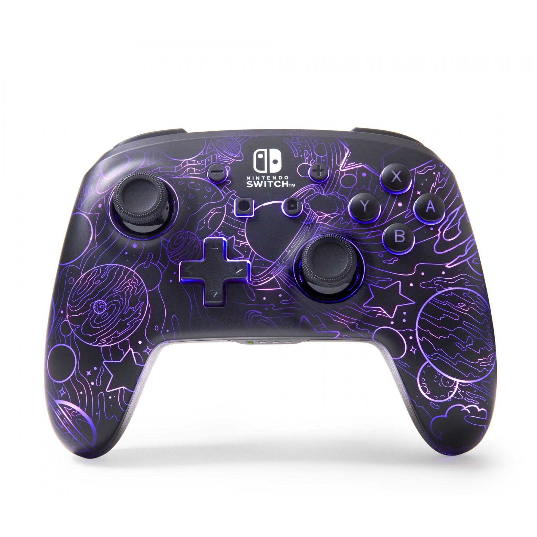 PowerA Enhanced Wireless Controller With Lumectra - Galactic Vortex (Nintendo Switch) PowerA Enhanced Wireless Controller With Lumectra - Galactic Vortex (Nintendo Switch)
