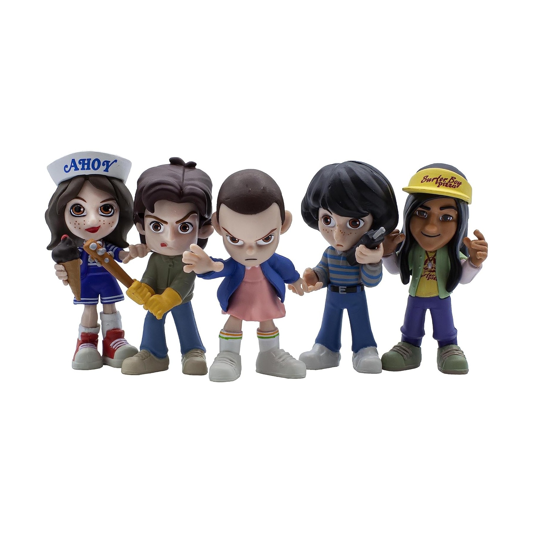 Blister 5 Figuras Stranger Things 6,5Cm Surtido