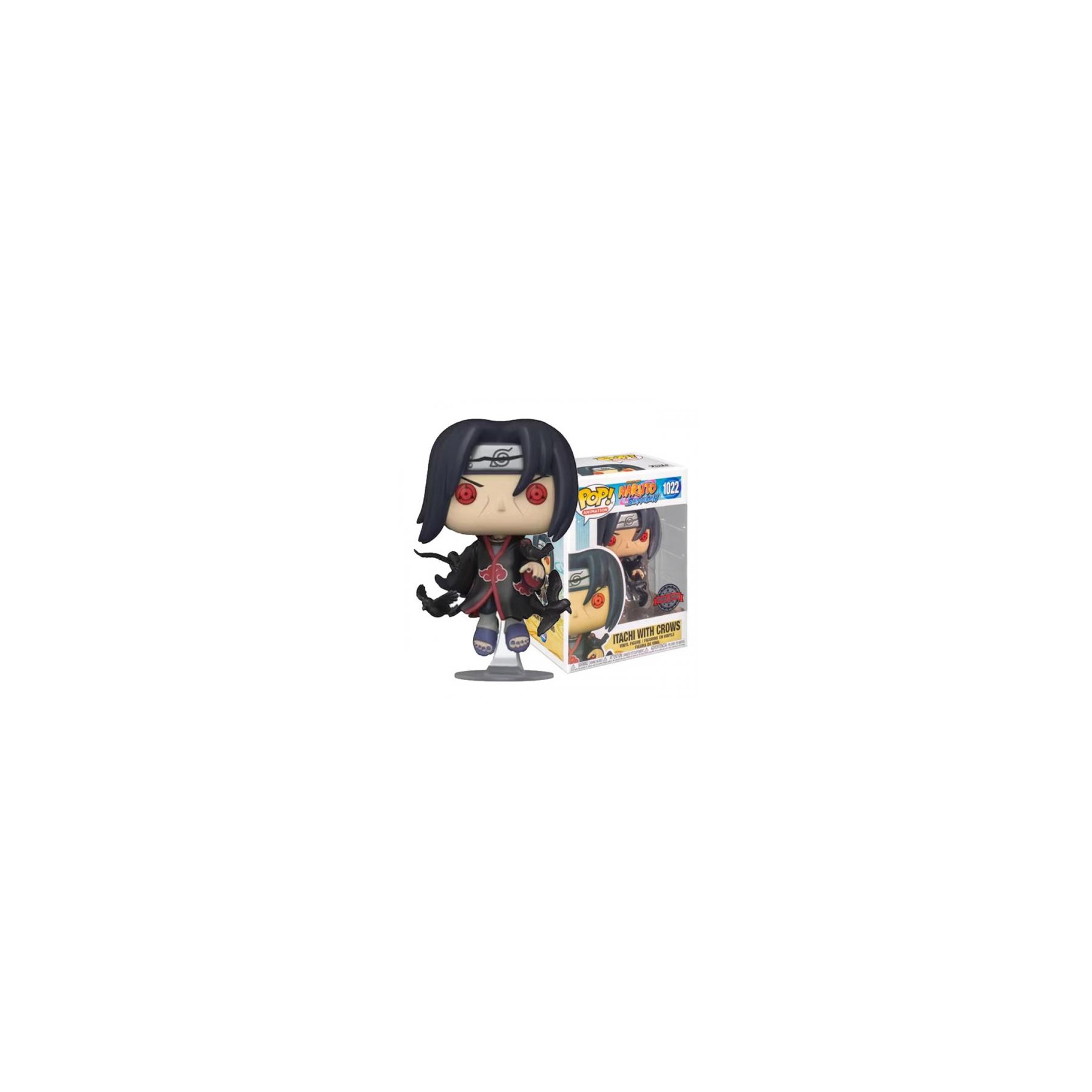 Funko POP! Naruto Shippuden: Itachi w/Crows (1022) EXM