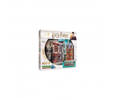 Harry Potter Puzzle 3D Callejón Diagon (450 Piezas)