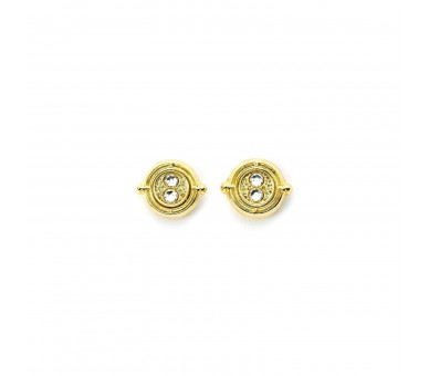 Pendientes Time Turner Gold Harry Potter