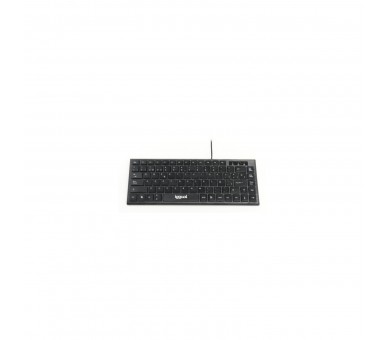 Iggual Teclado Usb Compacto Tkl Slim Tkl-Usb Negro
