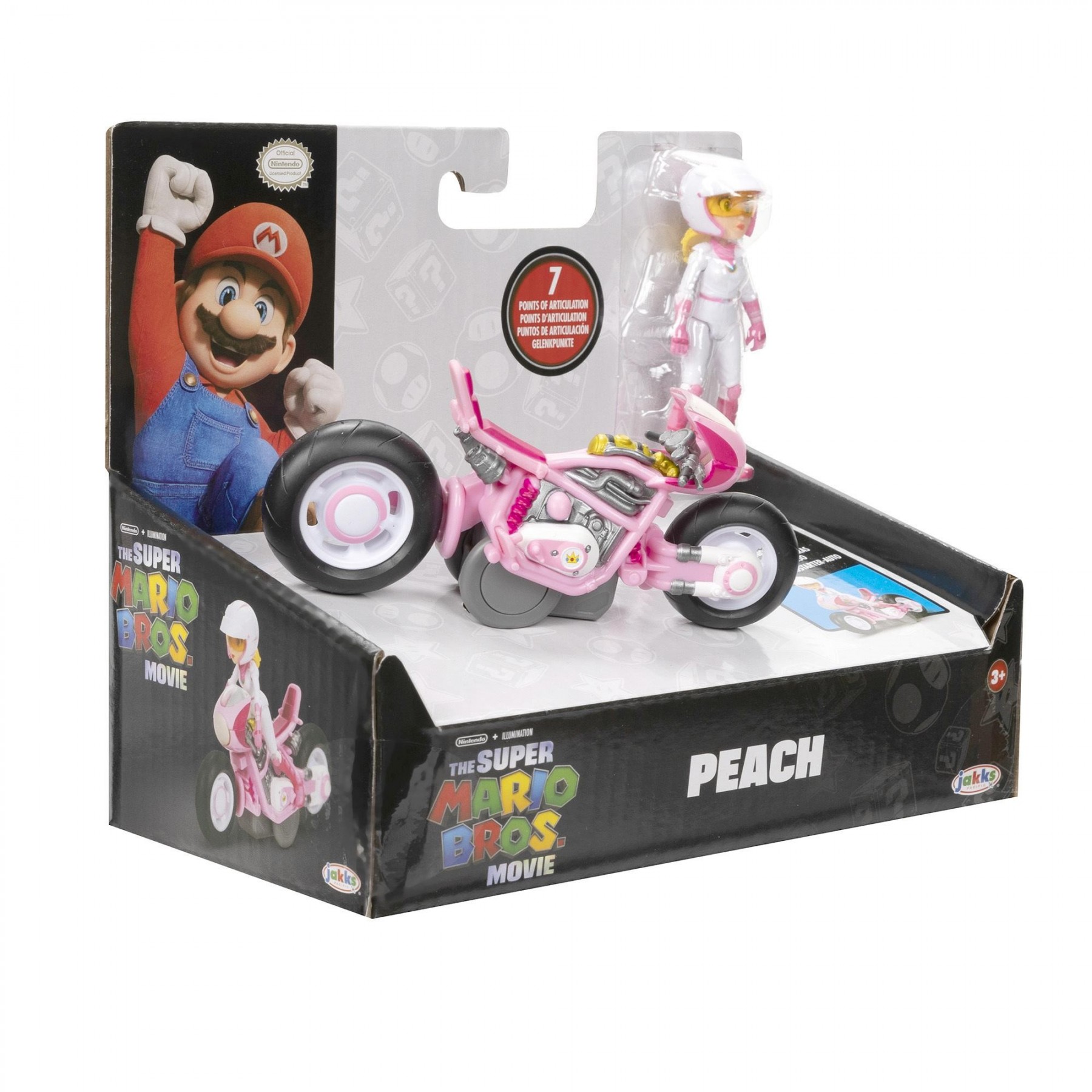 Figura Peach Kart La Pelicula Mario Kart 7Cm