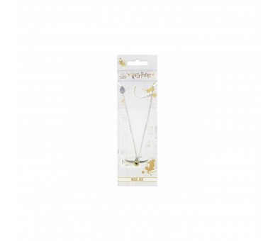 Collar Harry Potter Snitch Dorada