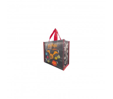 Bolsa Reciclada Harry Potter Hogwarts Collage