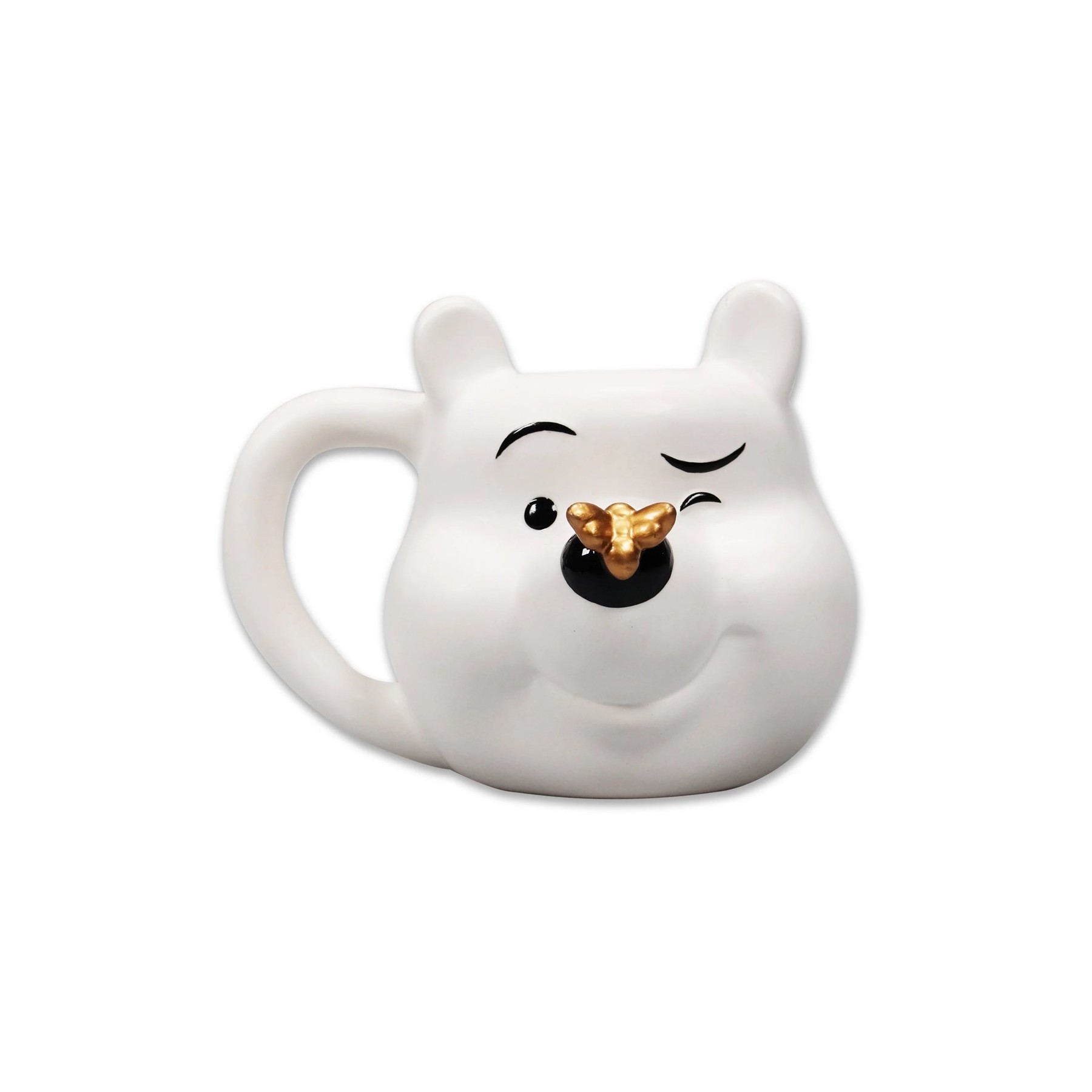 Taza 3D Half Moon Bay Winnie The Pooh  Abeja Dorada 550Ml