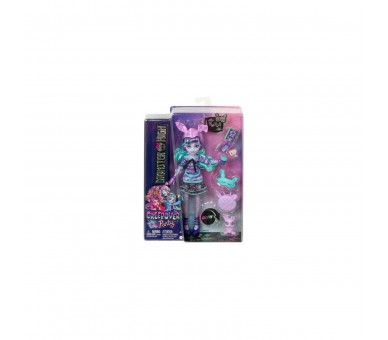 Muñeca Twyla Fiesta Pijama Monster High 25Cm