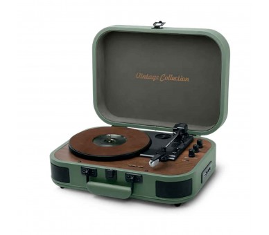 Muse Mt-207Pgr Black / Tocadiscos Con Altavoces