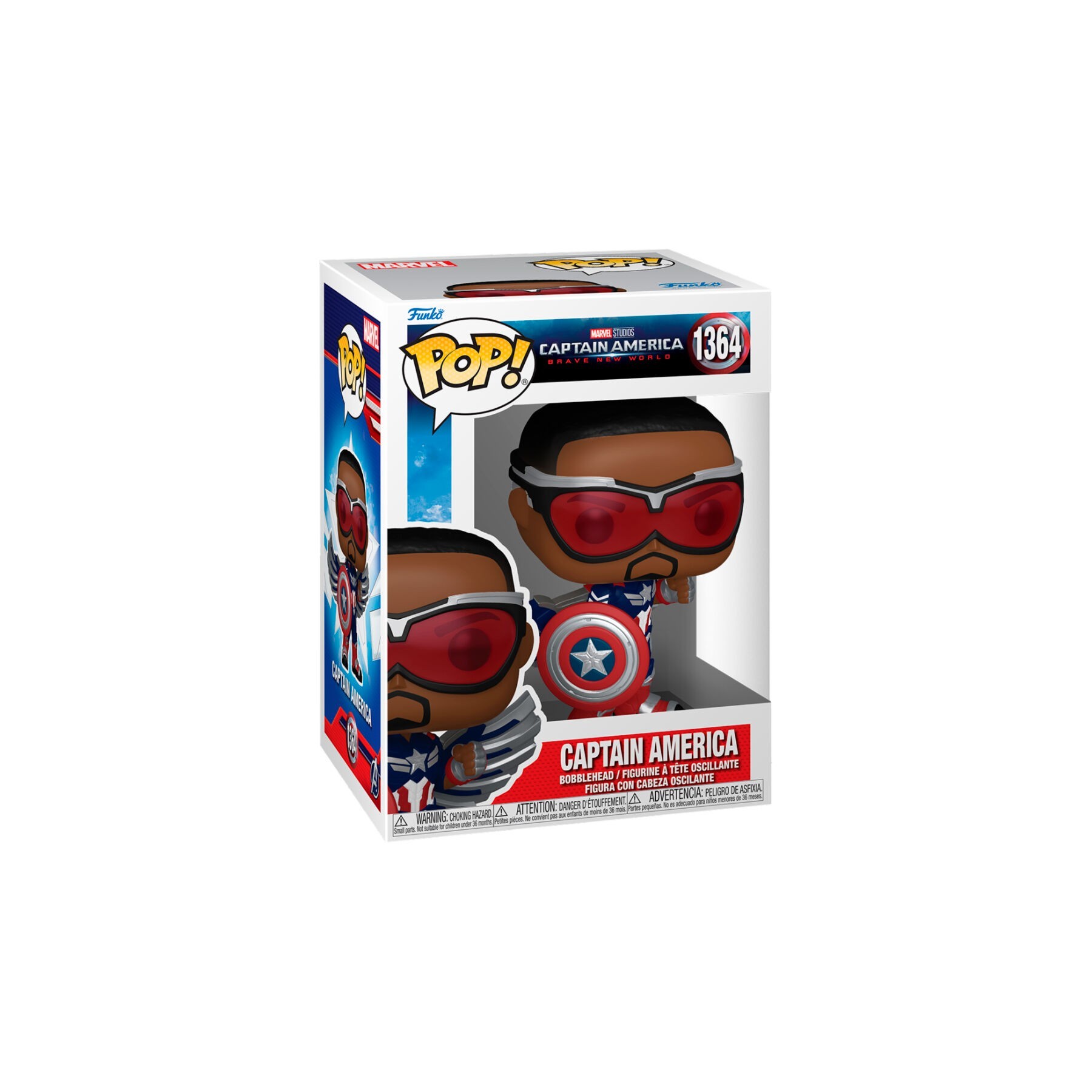 Figura Pop Marvel Capitan America Brave New World Capitan Am