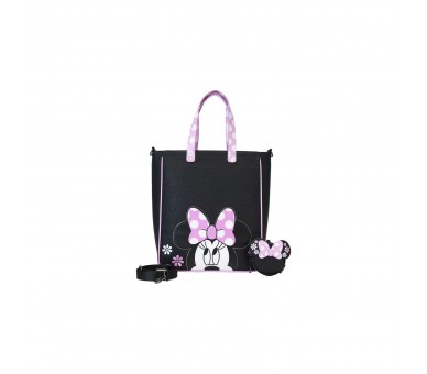 Bolso + Monedero Floral Rock The Dots Minnie Disney Loungefl