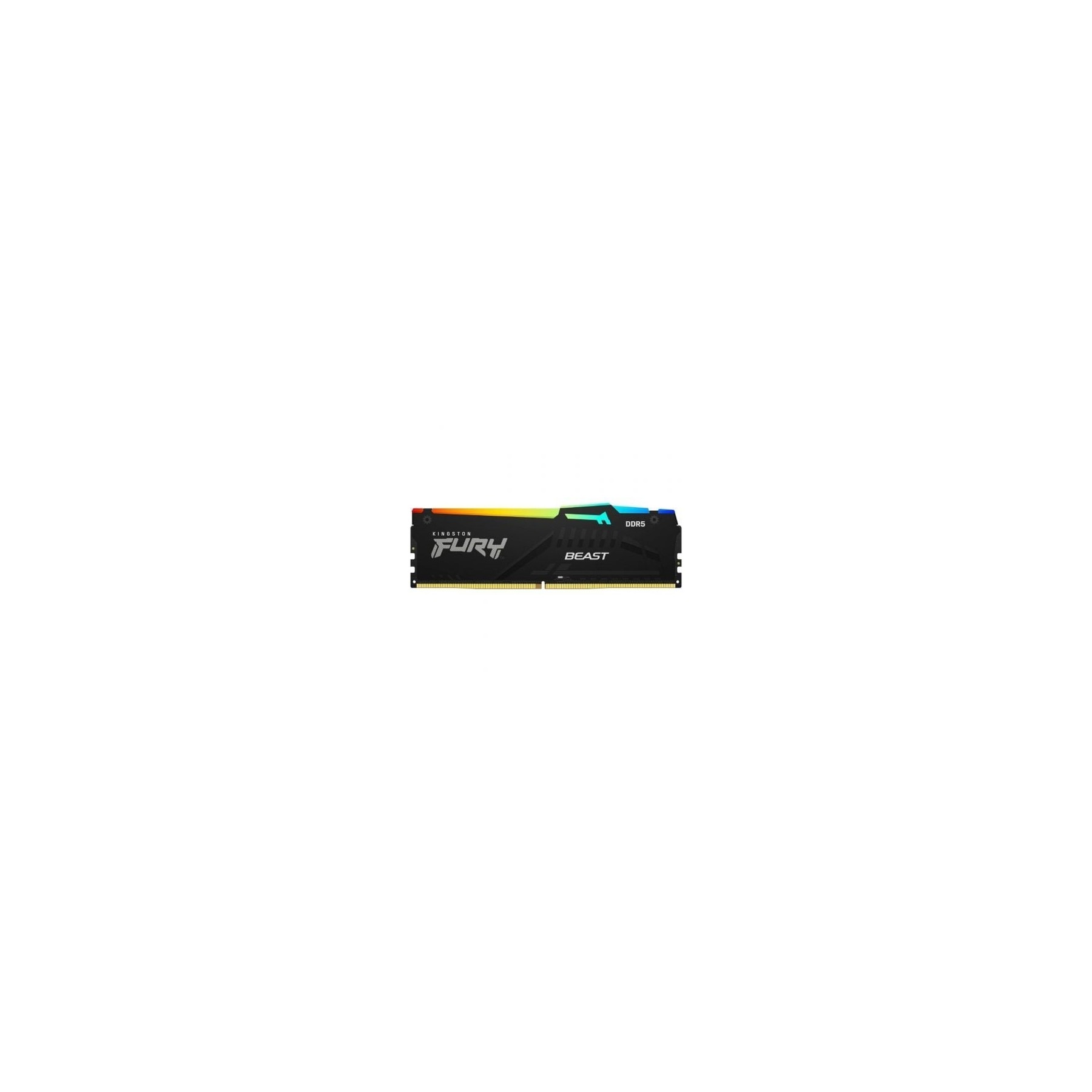 Memoria Ram Kingston Fury Beast Rgb 16Gb/ Ddr5/ 6000Mhz/ 1.3