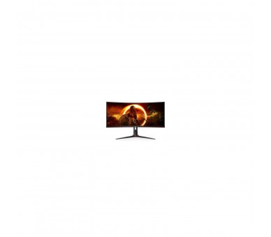 Monitor Gaming Ultrapanorámico Curvo Aoc Cu34G2X/Bk  34"/ Wq