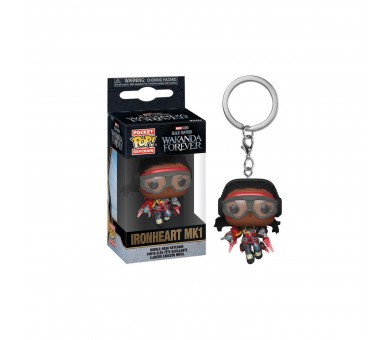 Llavero Pocket Pop Black Panther Wakanda Forever Ironheart M