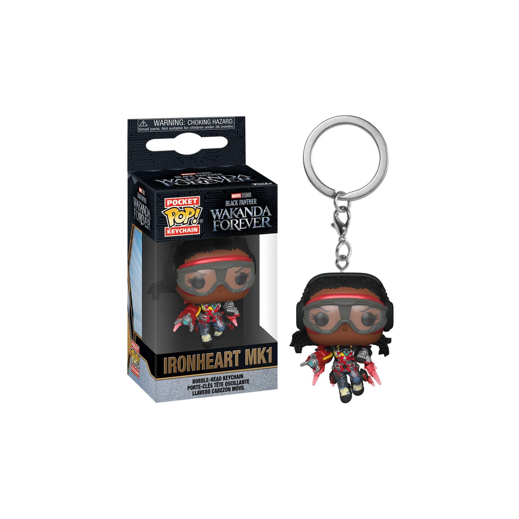 Llavero Pocket Pop Black Panther Wakanda Forever Ironheart M