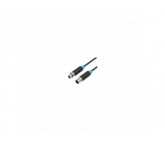 Cable Estéreo Vention Bbfbf/ Xlr Macho Xlr Hembra/ 1M/ Negro