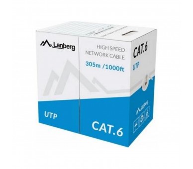 Bobina Cat.6 Lanberg Utp Rj45 Solido