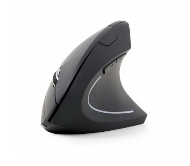 Raton Ergonomico Gembird Usb Negro 6 Botones
