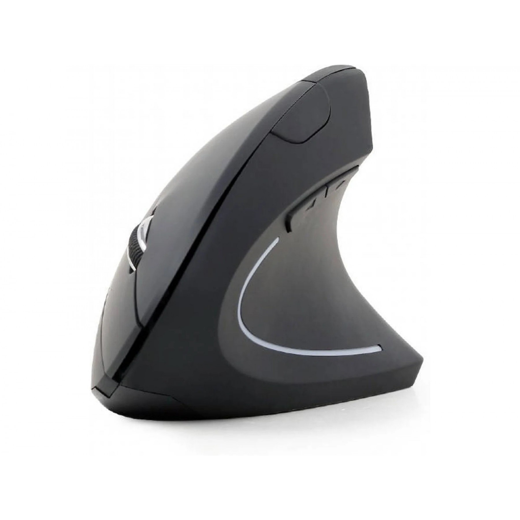 Raton Ergonomico Gembird Usb Negro 6 Botones