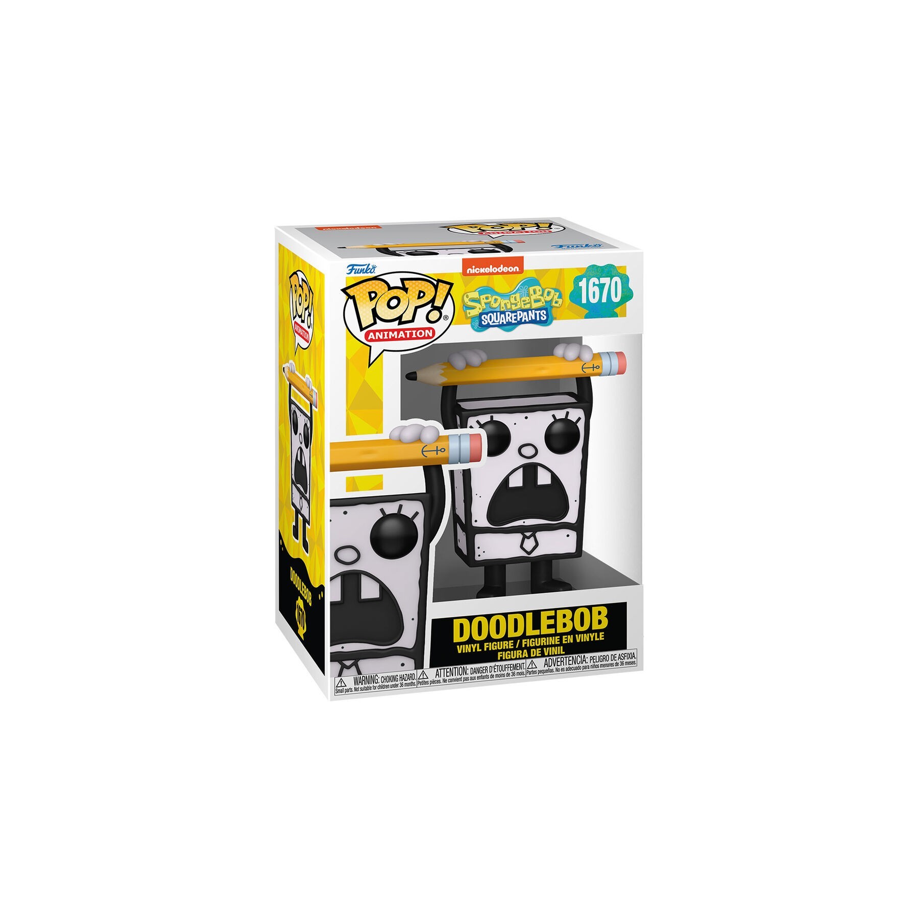 Figura Pop Bob Esponja Doodlebob