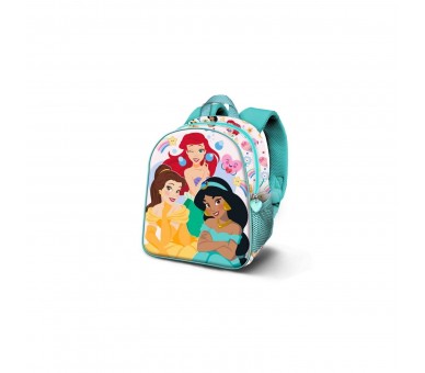 Mochila 3D Rainbows Princesas Disney 31Cm