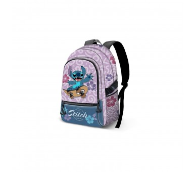 Mochila Skate Stitch Disney 44Cm Adaptable