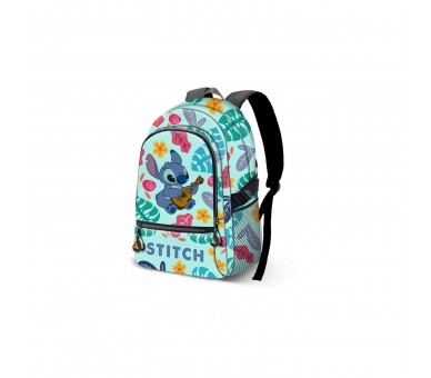 Mochila Guitar Stitch Disney 44Cm Adaptable