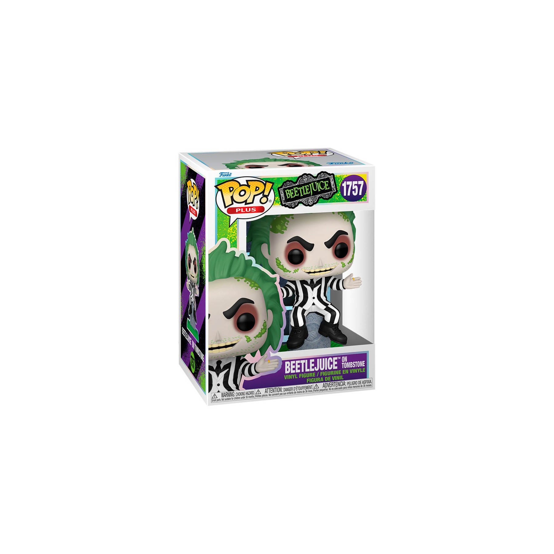 Figura Pop Beetlejuice - Beetlejuice On Tombstone