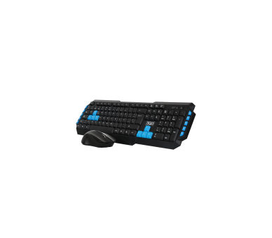 Teclado + Raton + Auriculares 3Go Drile Negro