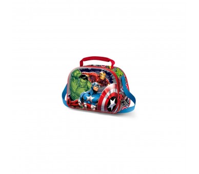 Bolsa Portameriendas 3D Invencible Los Vengadores Avengers M