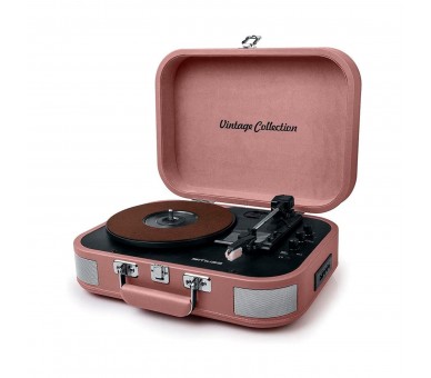 Muse Mt-201 Btp Pink / Tocadiscos Con Altavoces