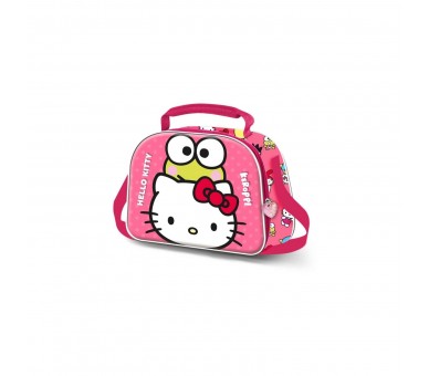Bolsa Portameriendas 3D Funny Hello Kitty
