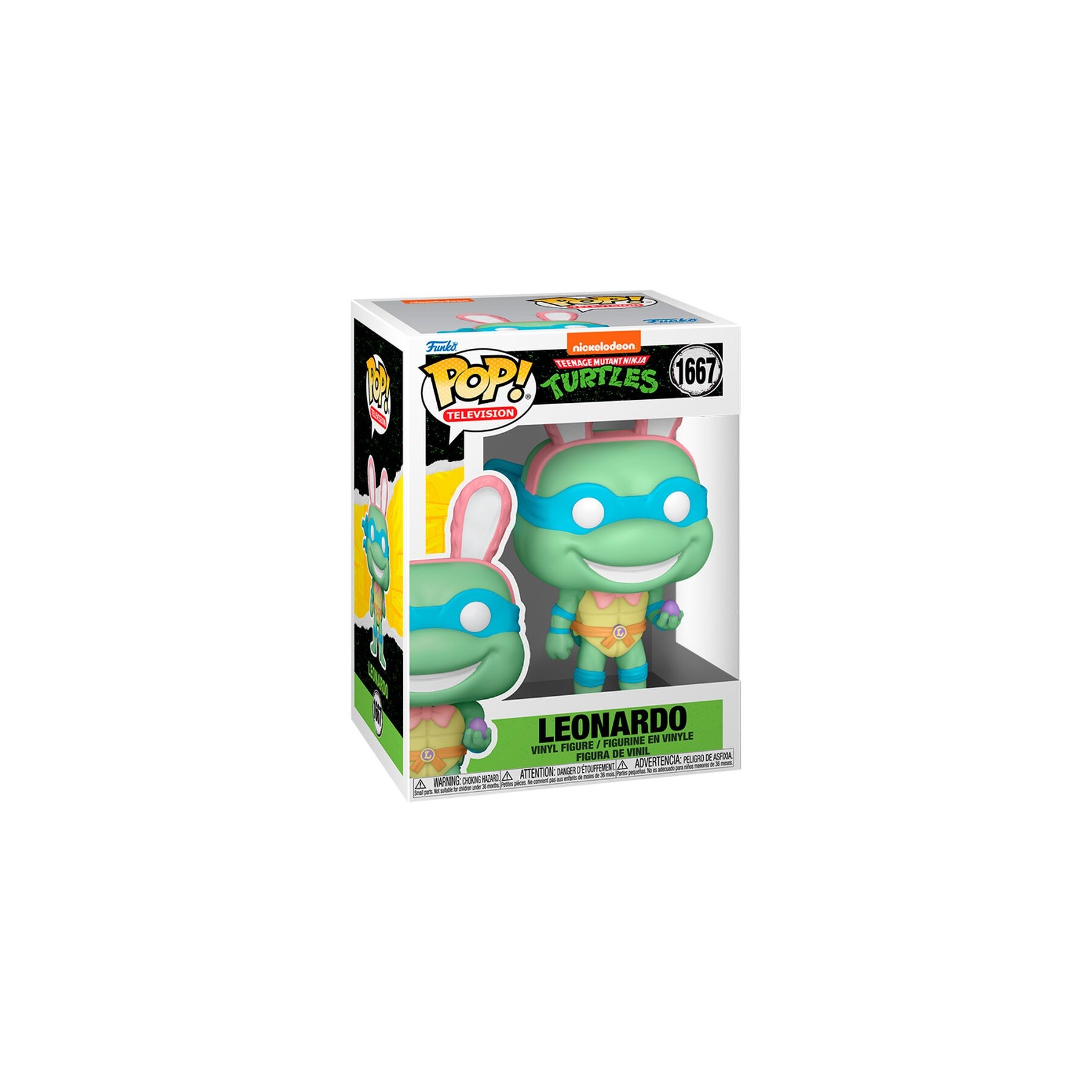 Figura Pop Tortugas Ninja Leonardo Conejo De Pascua
