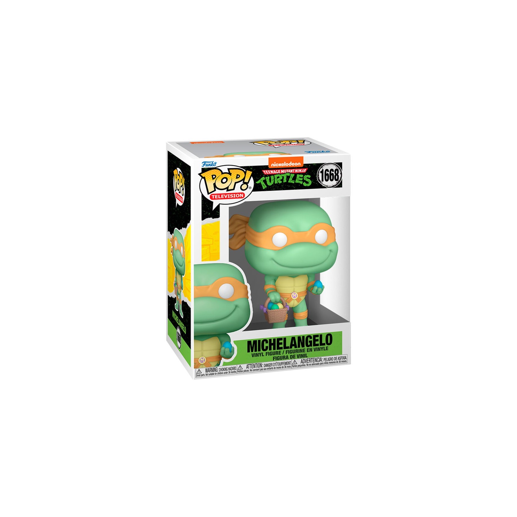 Figura Pop Tortugas Ninja Michelangelo Conejo De Pascua