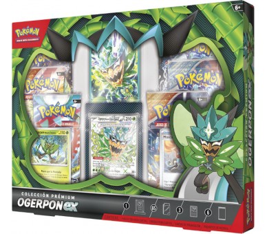 POKEMON JUEGO DE CARTAS COLECCIÓN PRÉMIUM OGERPON EX (ESP)