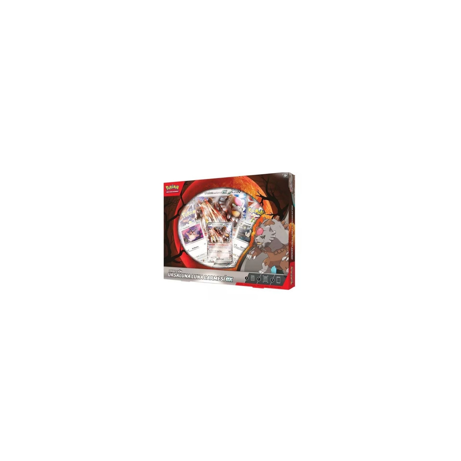 POKEMON JUEGO DE CARTAS LUNA CARMESÍ EX (ESP)