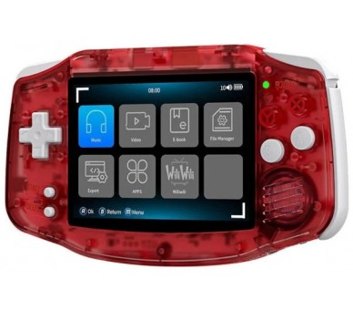 ANBERNIC CONSOLA RG34XX RED (ROJO)