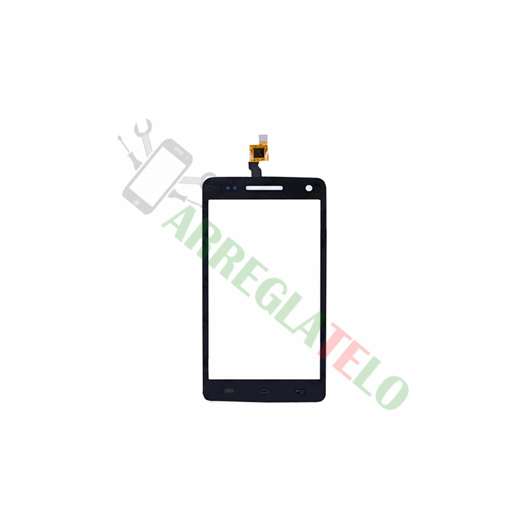 Pantalla Tactil Para Wiko Rainbow Negro Negra